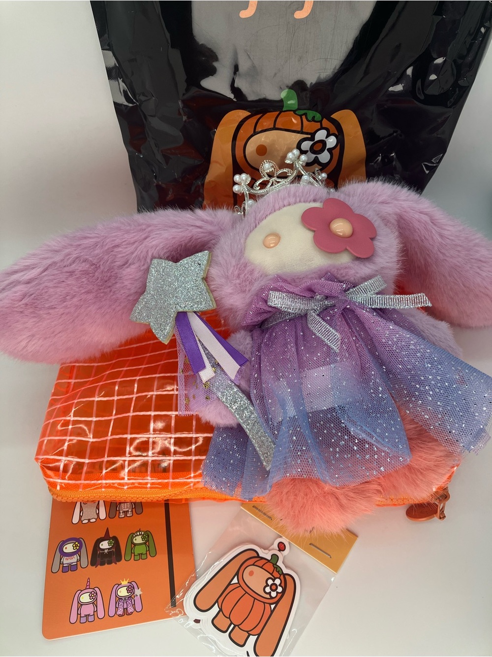 CJ Hendry Limited Edition Halloween Juju Plush Pendant Keychain FAIRY PRINCESS